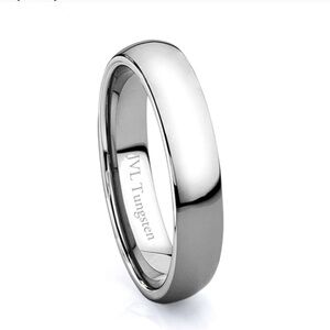 Women’s Tungsten Basic Band/Wedding Ring Backup